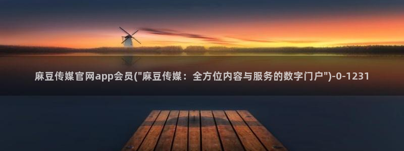 麻豆视频文章描述